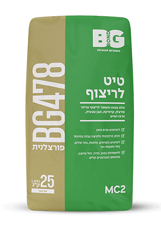 טיט לריצוף פורצלנית BG478