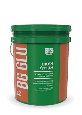 איטום אקרילי BG GLU