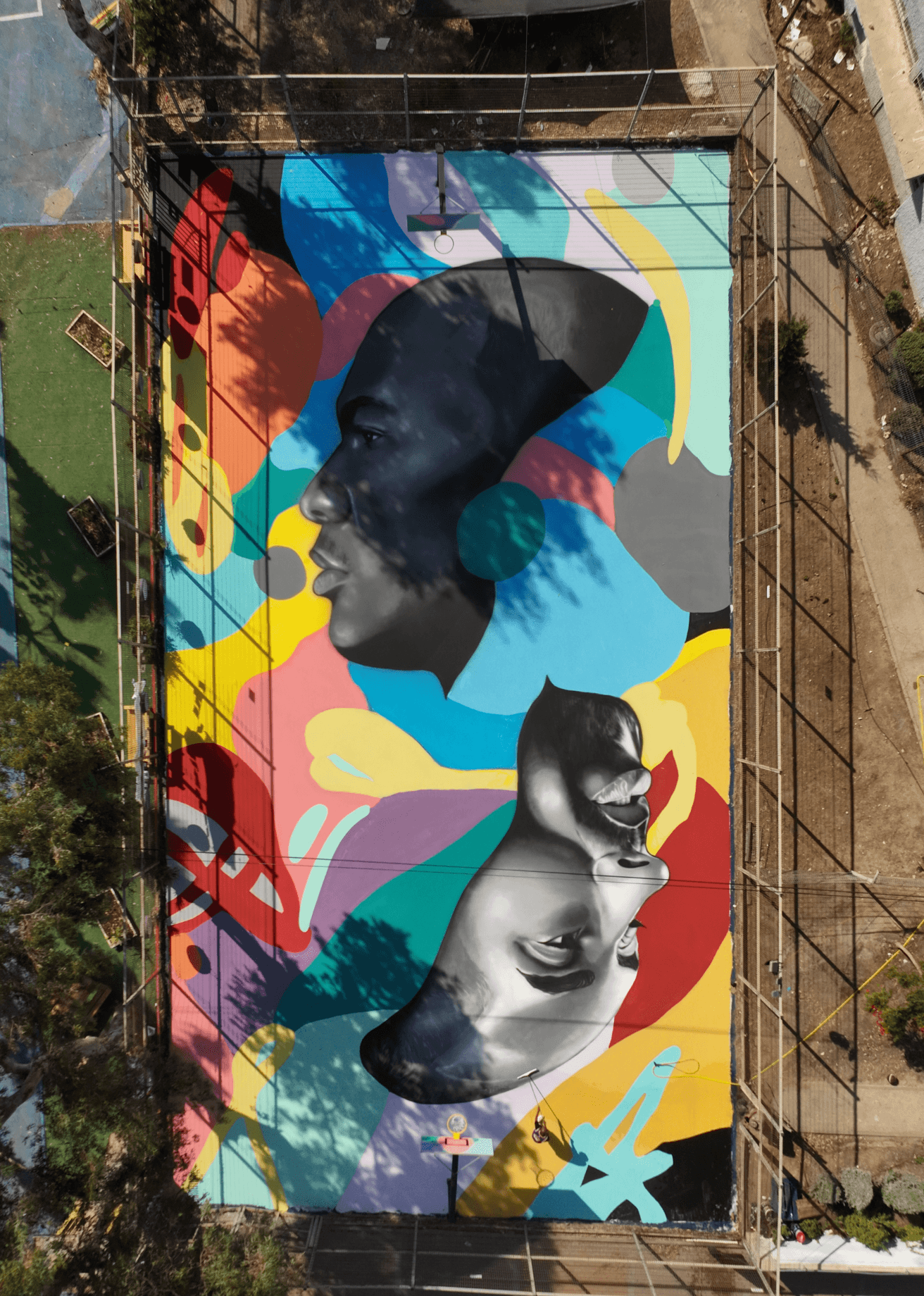 Basketball Court in Kiryat Yam
